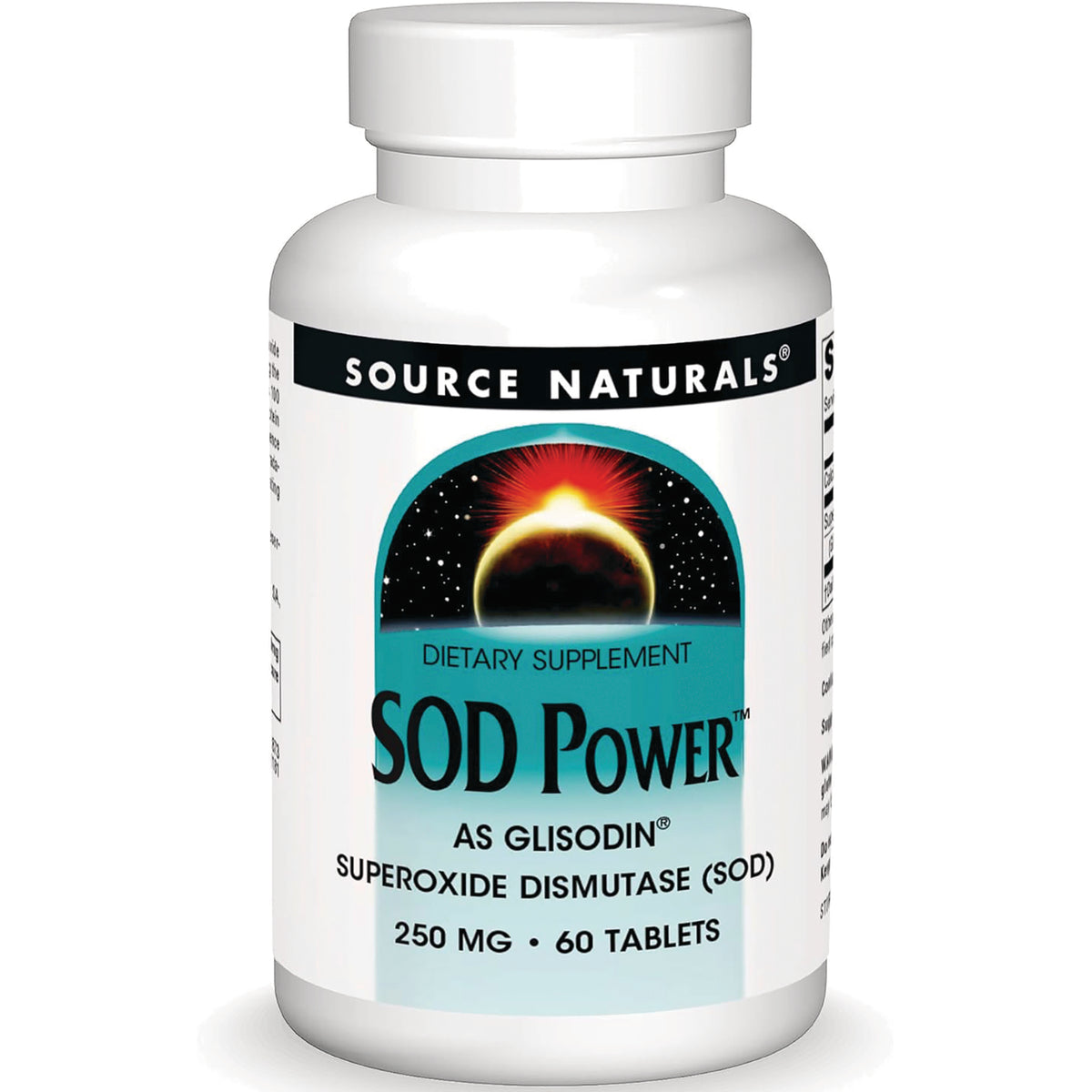 SN751 | Source Naturals SOD Power dietary supplement, 250 mg, 60 tablets