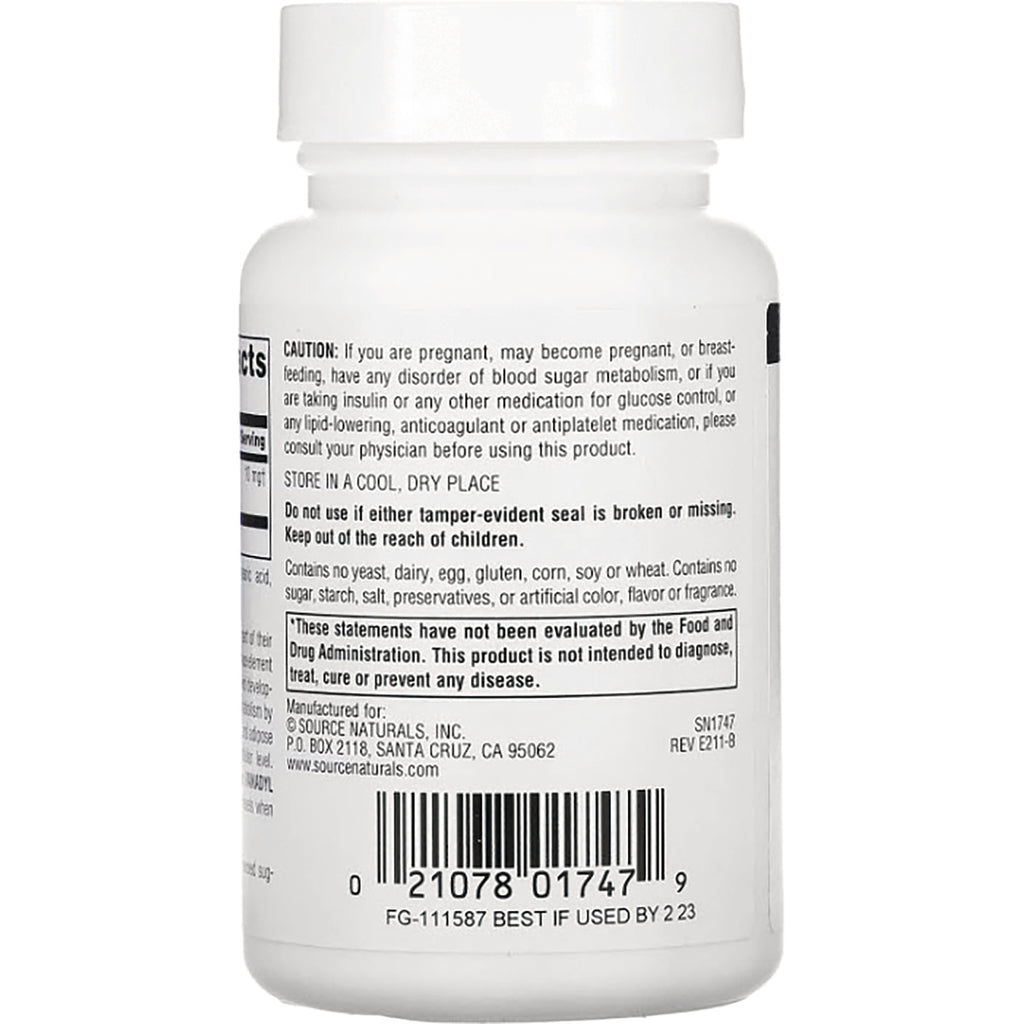 SN521 | Back label with caution text, tamper-evident notice, and barcode - Thumbnail