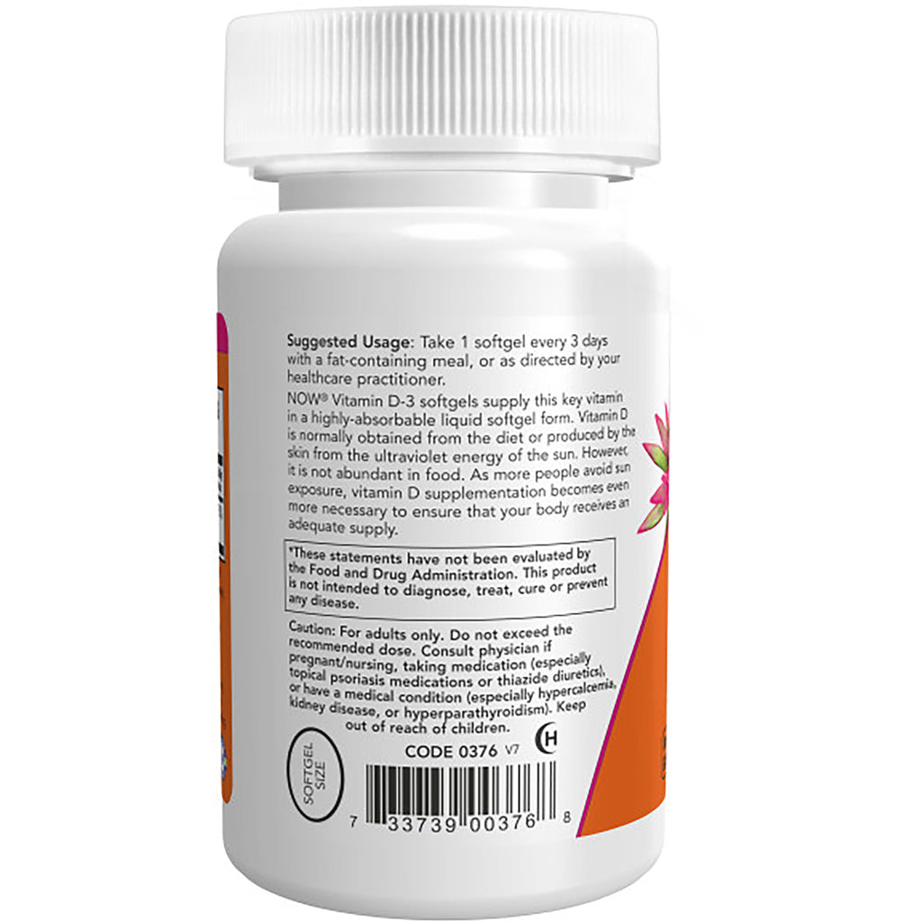 NWF1194 | back label of white supplement bottle showing suggested usage text, barcode, and cautions - Thumbnail