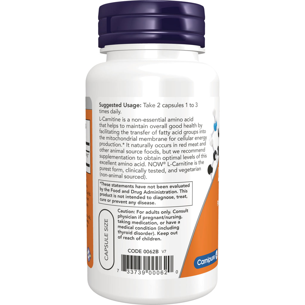 NWF684 | Back label of white supplement bottle showing suggested usage, caution text, and barcode - Thumbnail