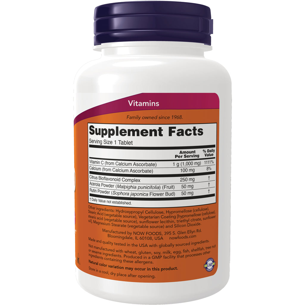 NWF659 | Back of white supplement bottle with Supplement Facts panel, ingredients list, and purple cap - Thumbnail