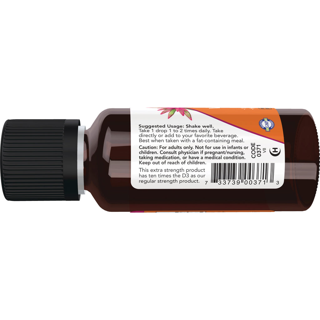 NWF1155 | brown dropper bottle back label showing suggested usage, caution text, and barcode - Thumbnail