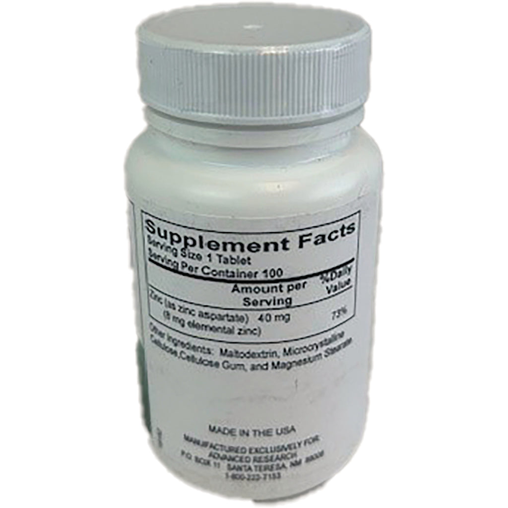 ADR027 | Back label showing Supplement Facts, serving size, and other ingredients - Thumbnail