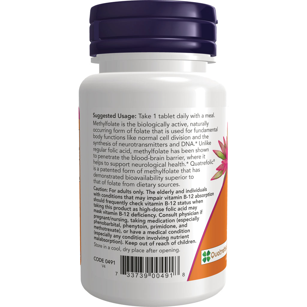 NWF1284 | Back label of supplement bottle showing suggested usage, caution text, barcode and partial logo - Thumbnail