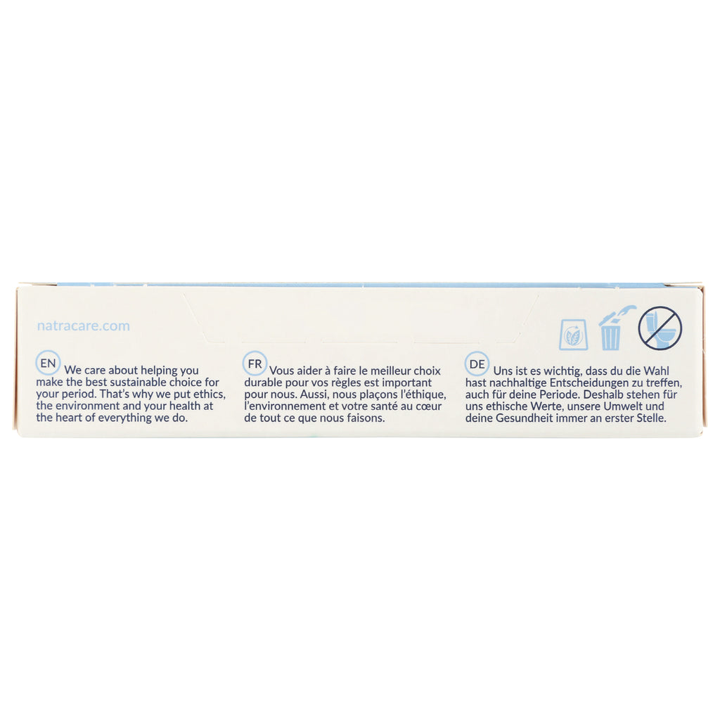 NCR001 | Back of product box with multilingual sustainability text and recycling icons - Thumbnail
