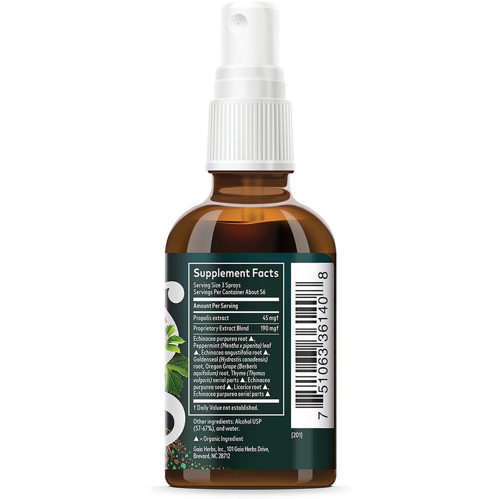 Echinacea Goldenseal Propolis Throat Spray - Thumbnail