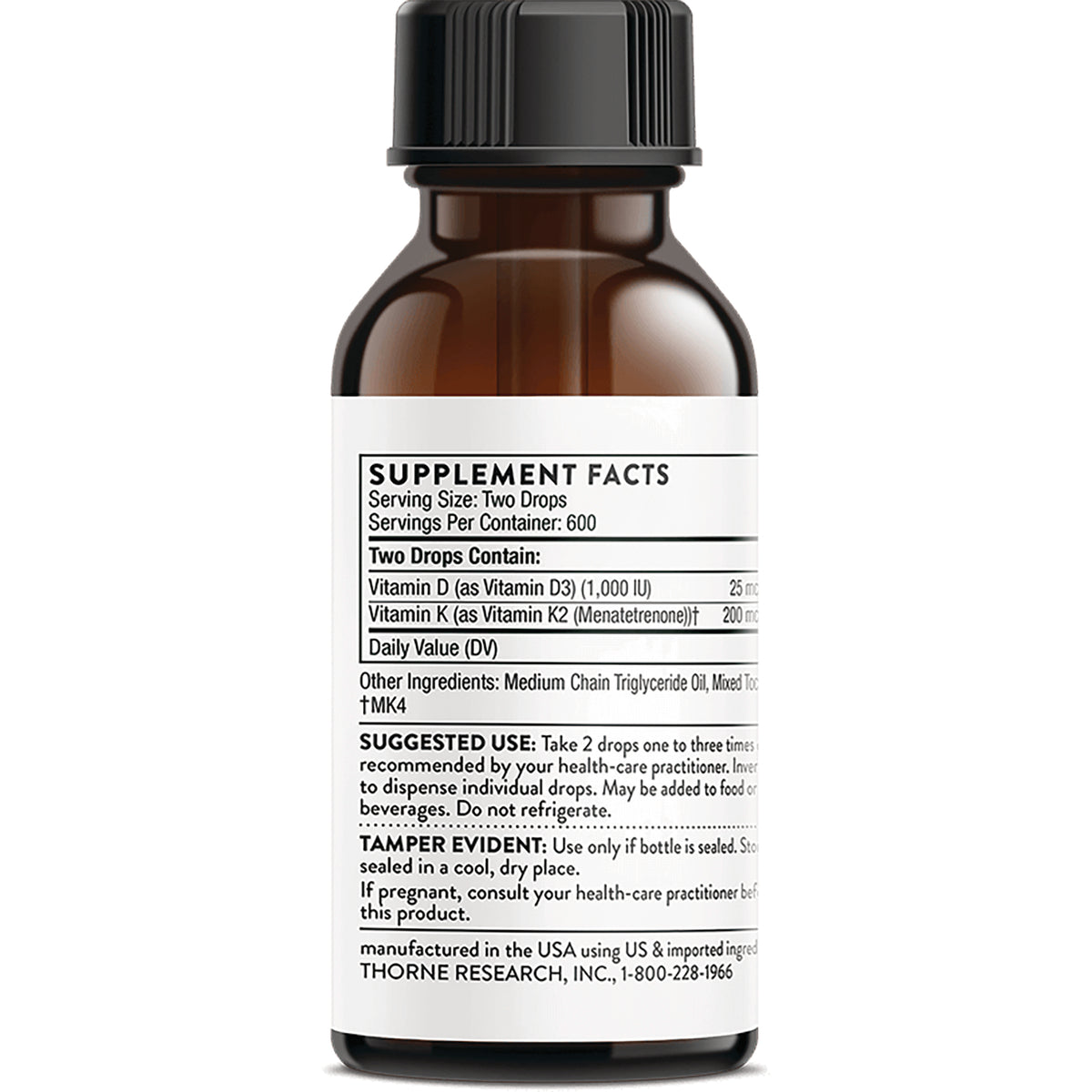 Vitamin D + K2