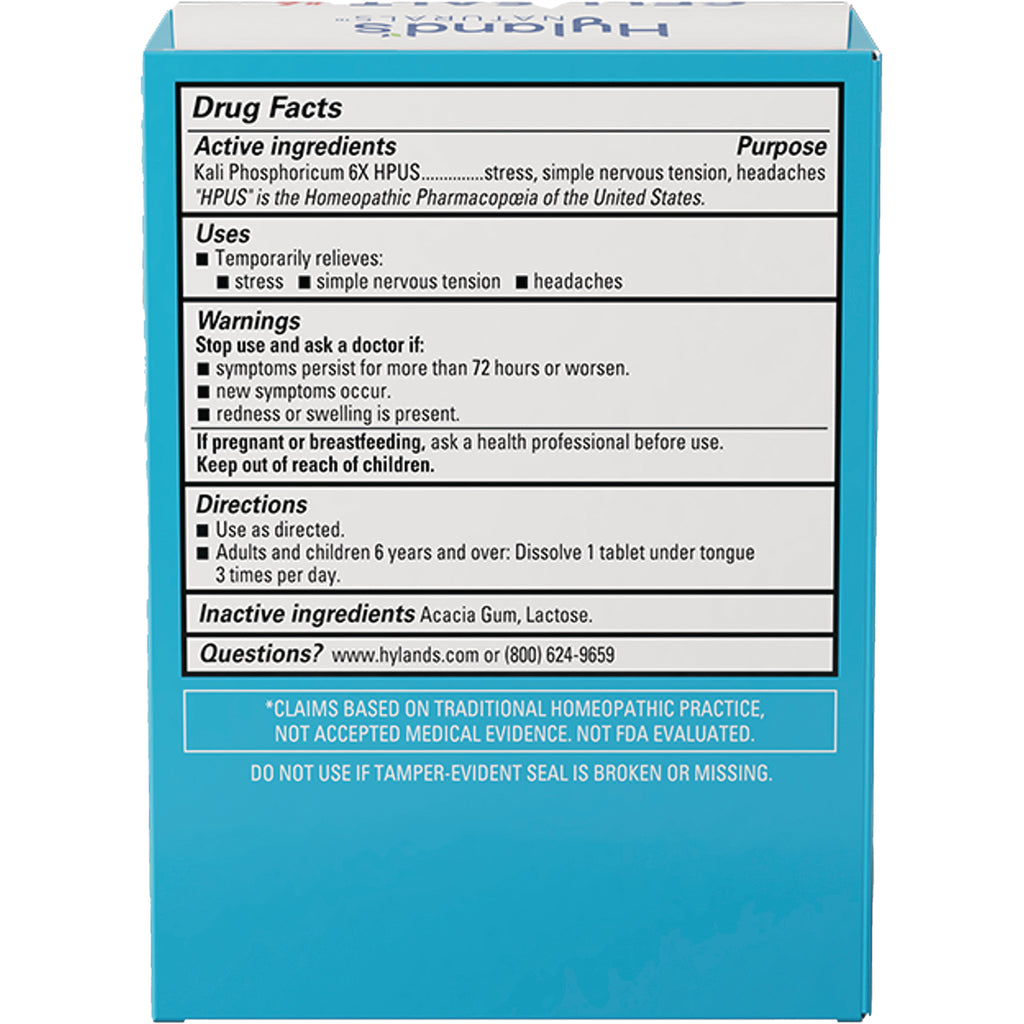 HY267 | Back of turquoise product box showing Drug Facts panel with active ingredients, warnings, directions and inactive ingredients - Thumbnail