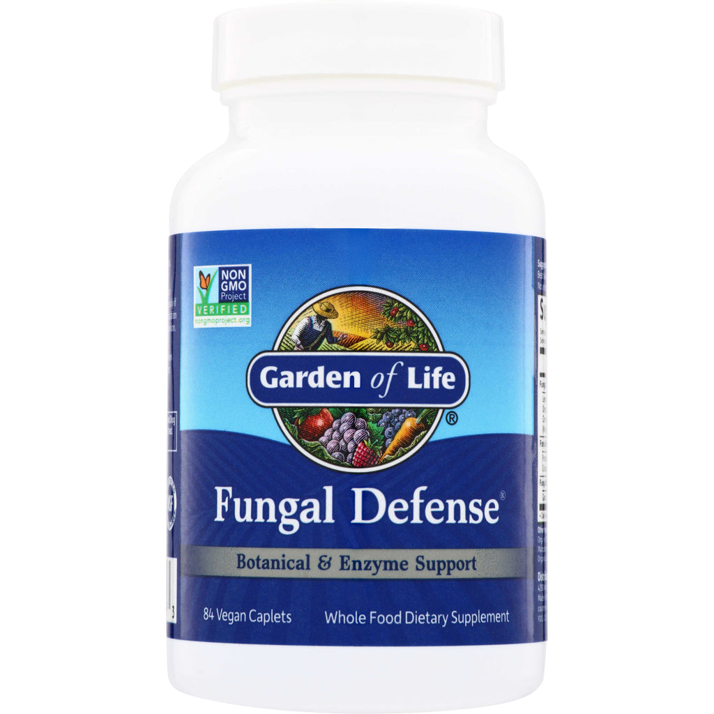 GLF007 | Garden of Life Fungal Defense Botanical & Enzyme Support, 84 vegan caplets - Thumbnail