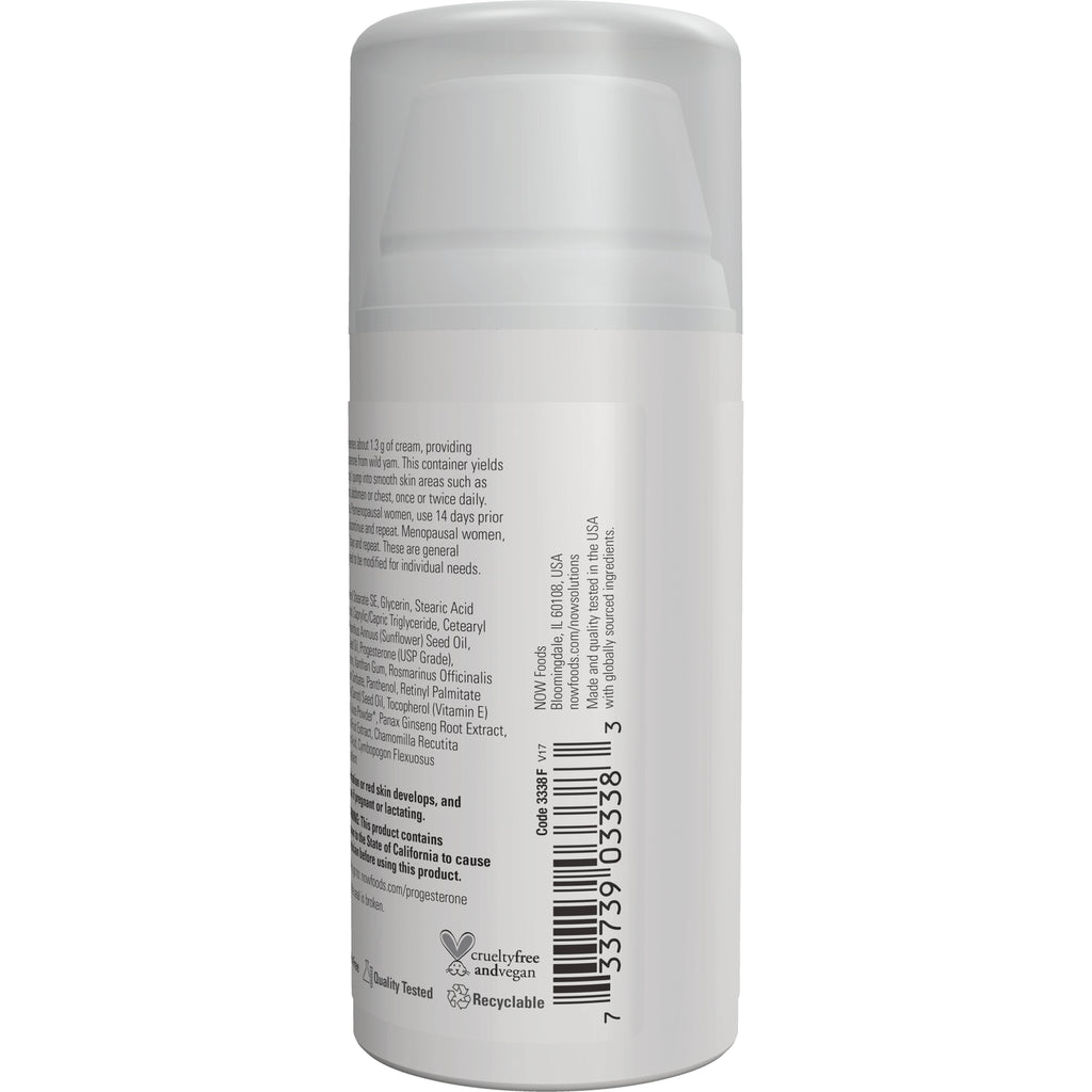 NWF257 | back of white pump bottle showing ingredient text, barcode, and recycling and cruelty-free icons - Thumbnail