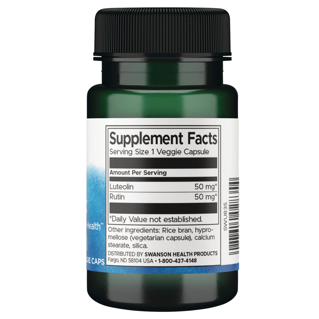 SWU835 | Back label with Supplement Facts - Thumbnail