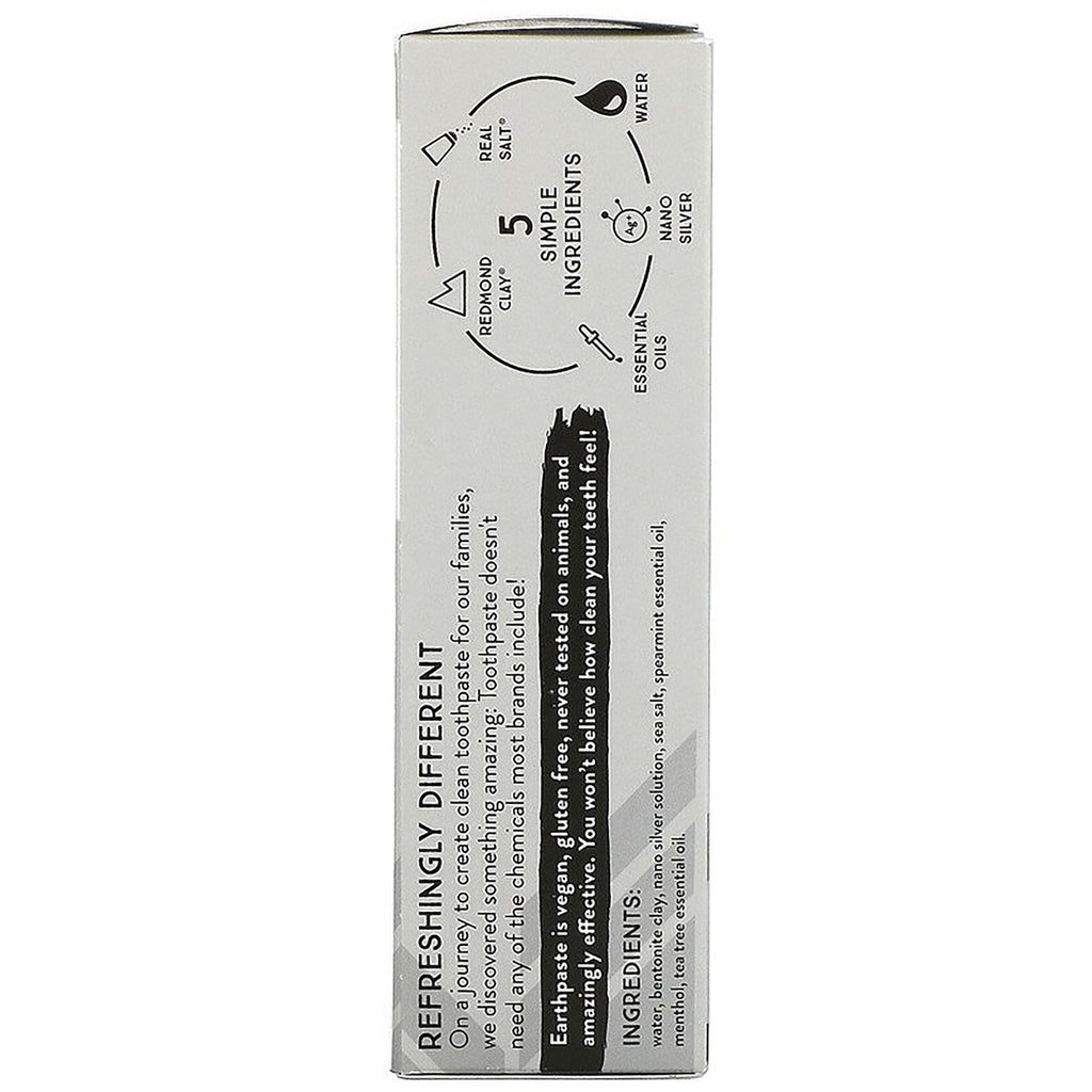 RTC015 | back of toothpaste box showing ingredients, REFRESHINGLY DIFFERENT headline and 5 simple ingredients graphic - Thumbnail