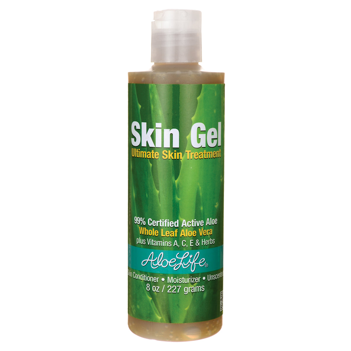 ALI009 | Aloe Life Skin Gel, Ultimate Skin Treatment, 8 oz bottle