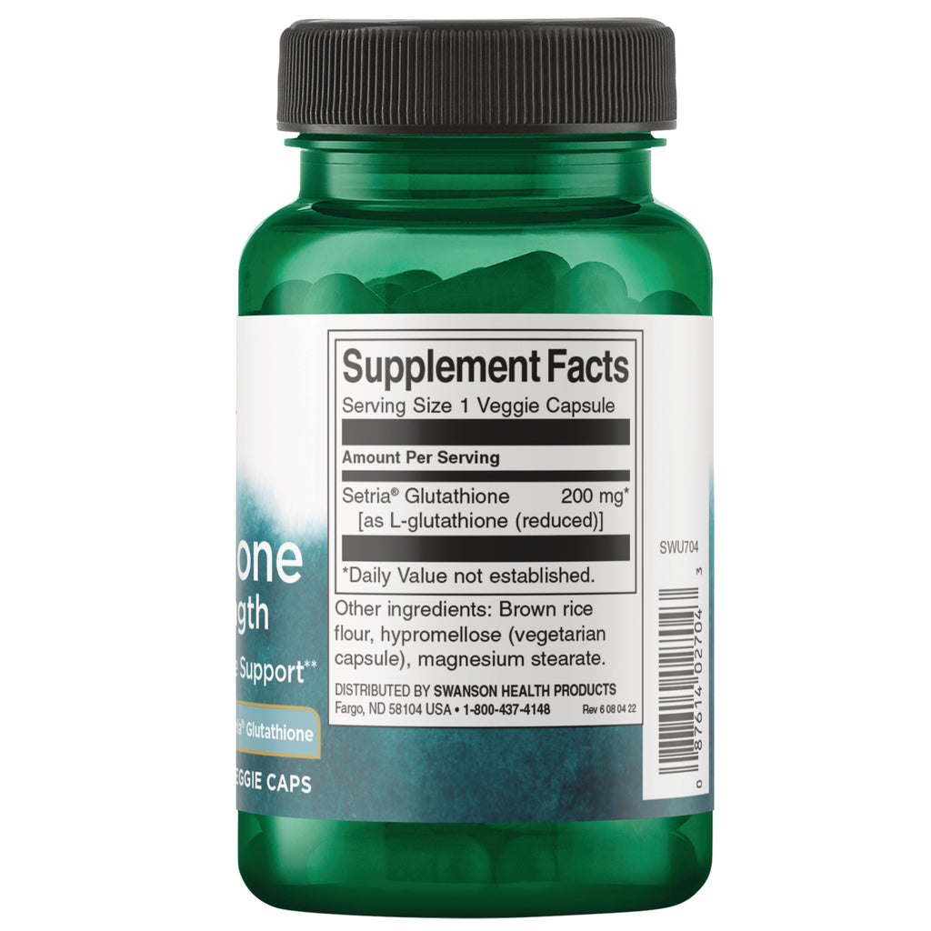 SWU704 | Back label with supplement facts and serving information - Thumbnail