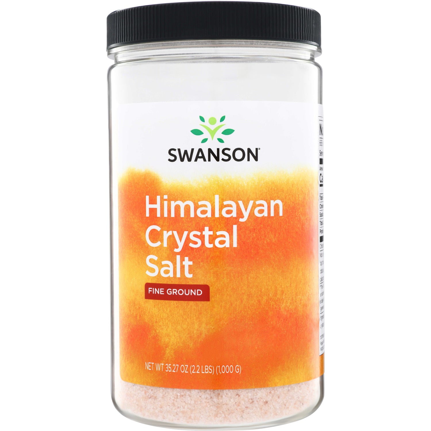 SWU403 | Swanson Himalayan Crystal Salt, fine ground, 35.27 oz