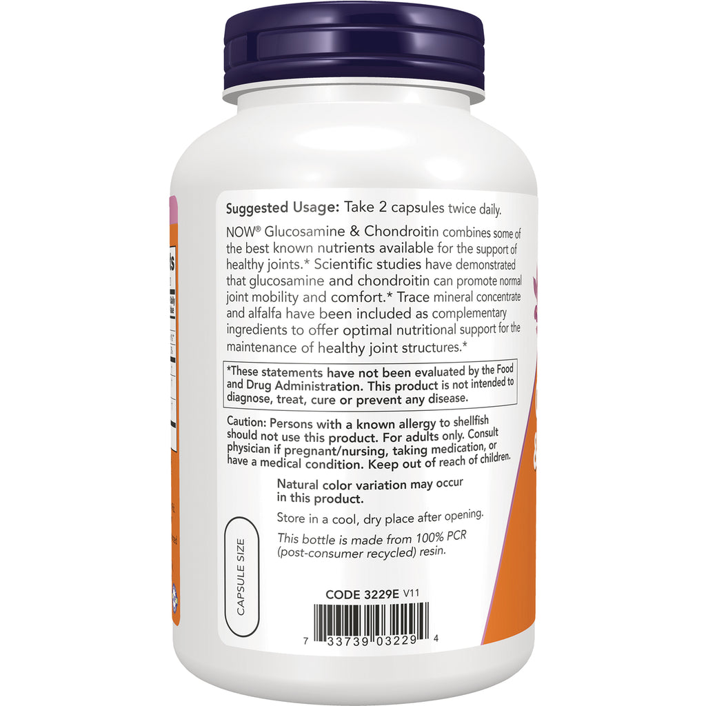 NWF398 | Back label of white supplement bottle showing suggested usage, caution, and barcode - Thumbnail