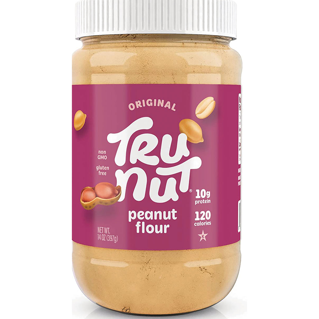 TNT007 | Tru Nut Original peanut flour jar, non GMO and gluten free, 10g protein, 120 calories - Thumbnail