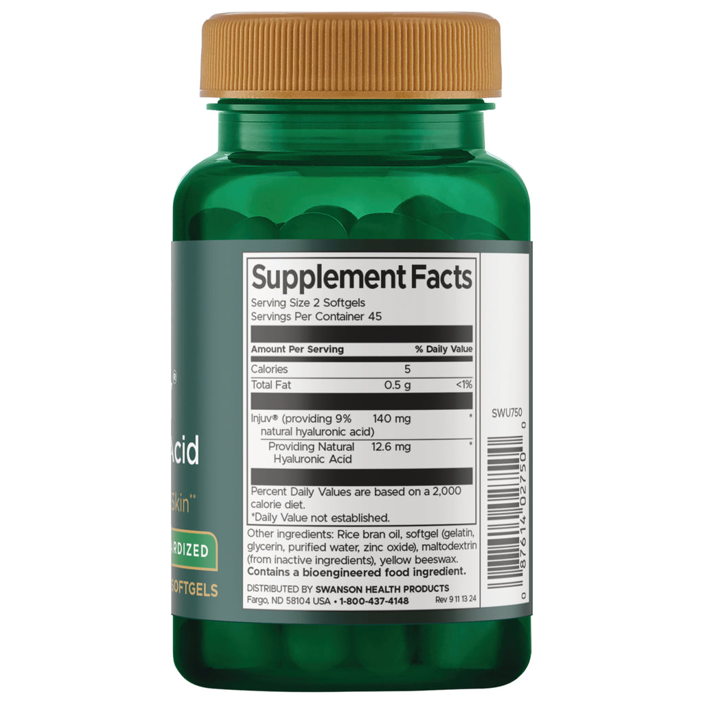 SWU750 | Back label with Supplement Facts - Thumbnail