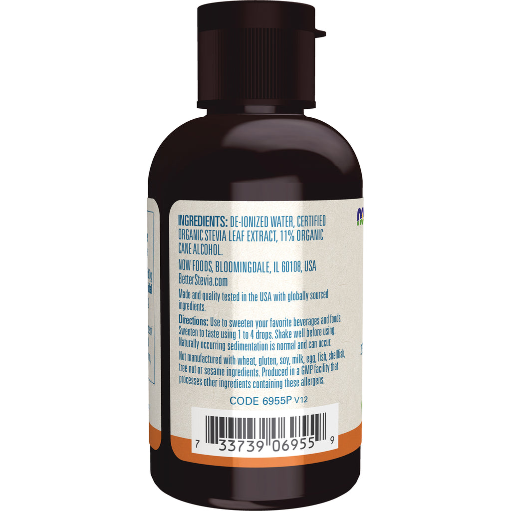 NWF096 | Back of brown supplement bottle showing ingredients, directions and barcode - Thumbnail