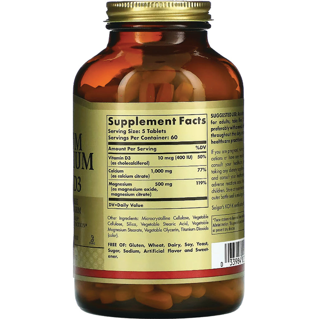 SLG267 | amber supplement bottle back label showing Supplement Facts panel and ingredients list - Thumbnail