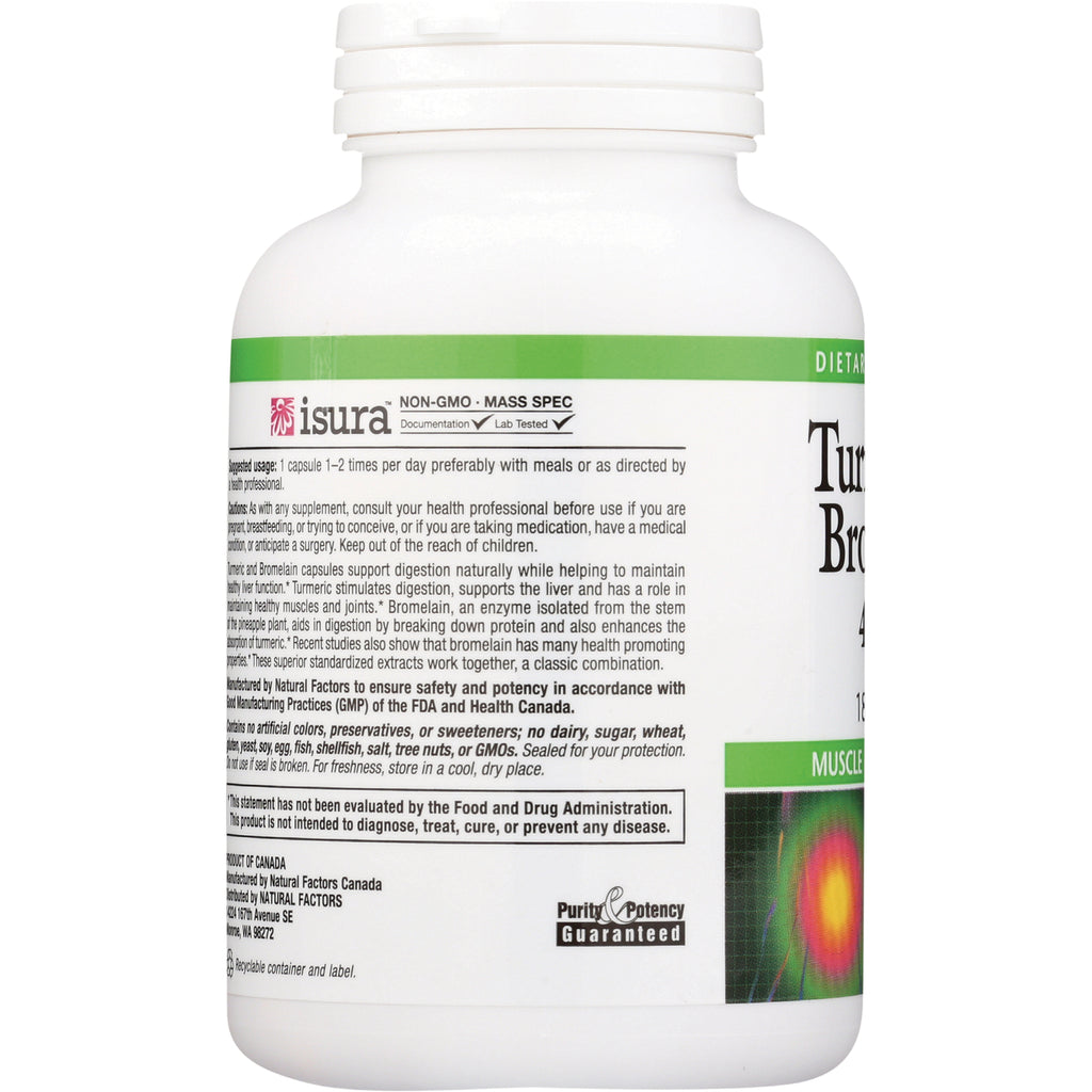 NFC087 | supplement bottle back label with ingredients text and Purity & Potency Guaranteed badge - Thumbnail