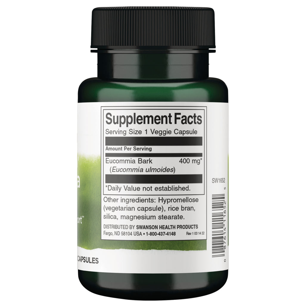 SW1652 | Back label with Supplement Facts - Thumbnail