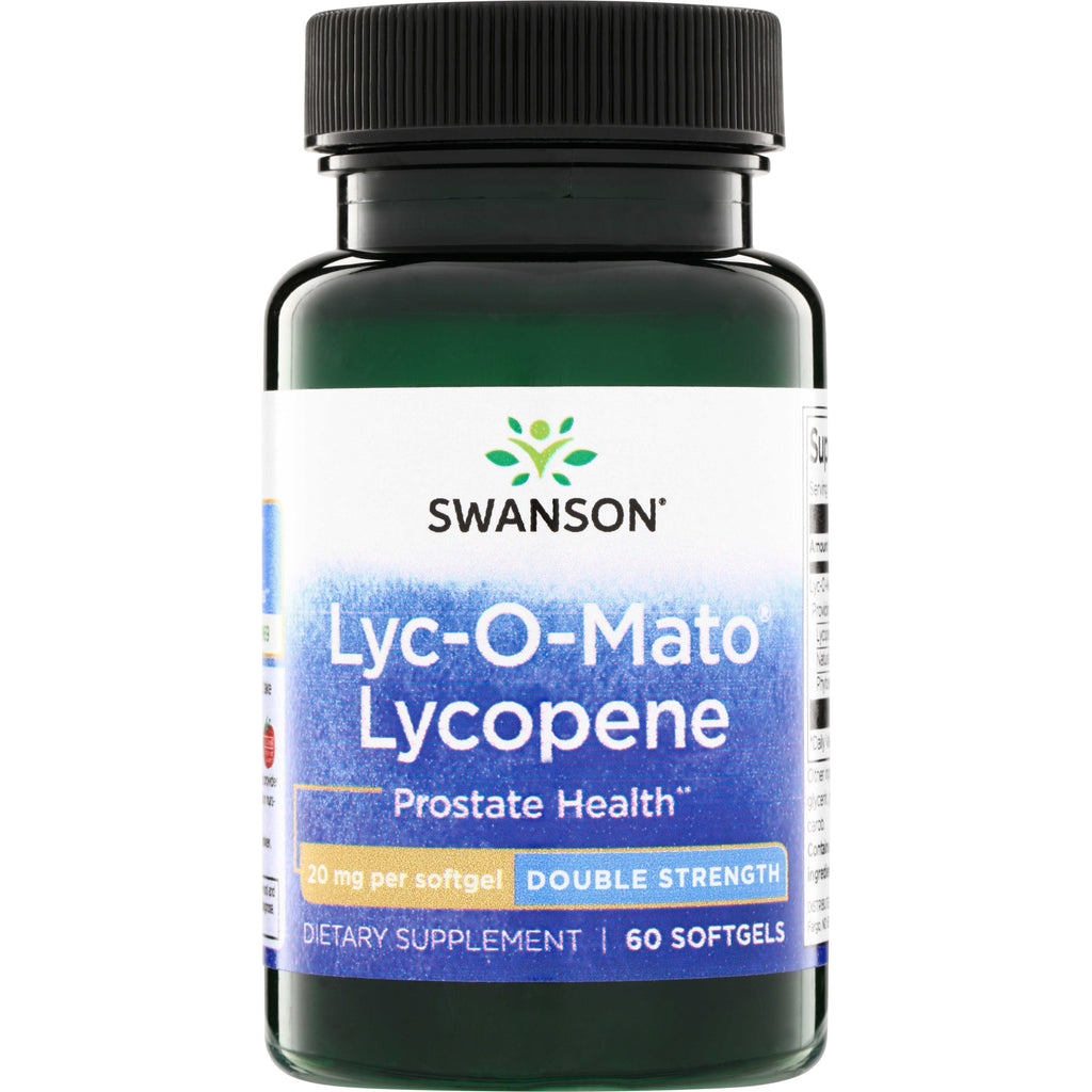 SWU1031 | Swanson Lyc-O-Mato Lycopene, Double Strength 20 mg per softgel, 60 softgels bottle - Thumbnail