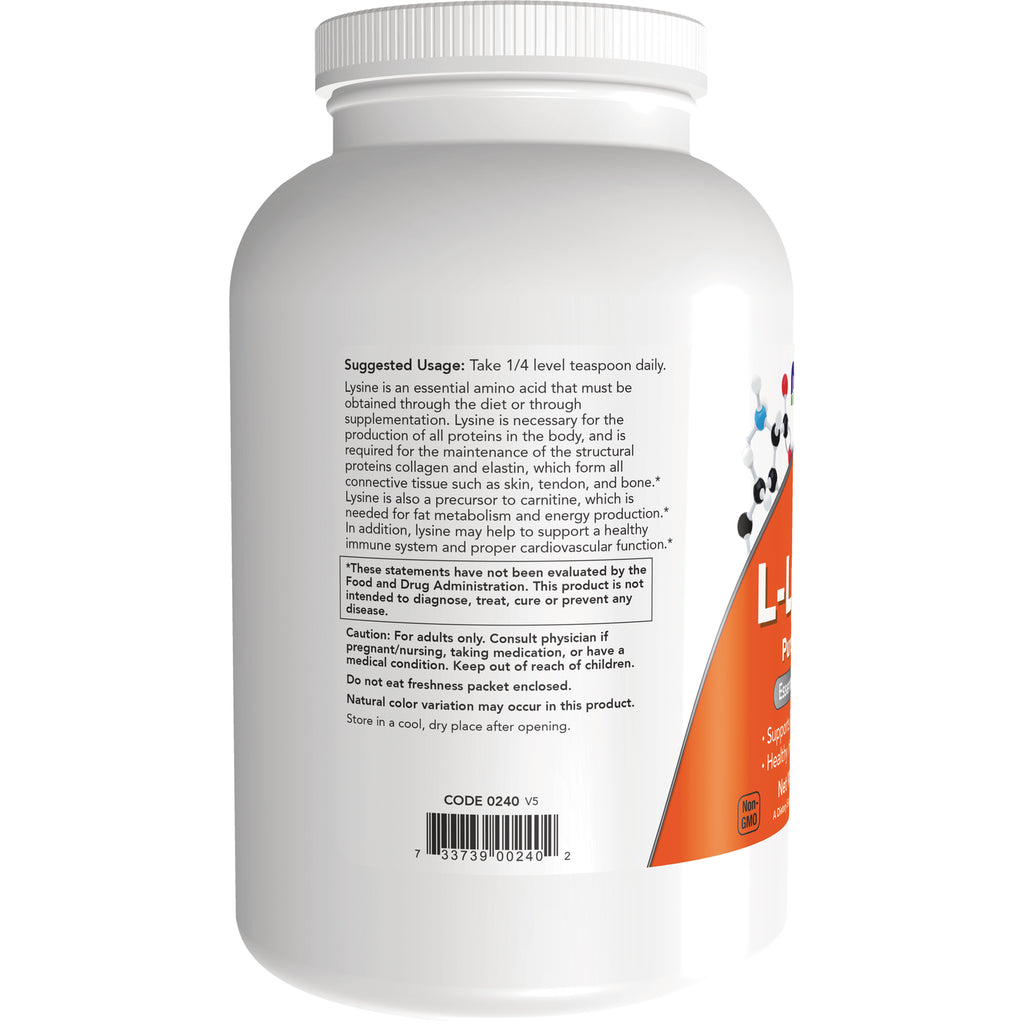 NWF252 | Back label of white supplement bottle showing suggested usage, warnings, and barcode - Thumbnail