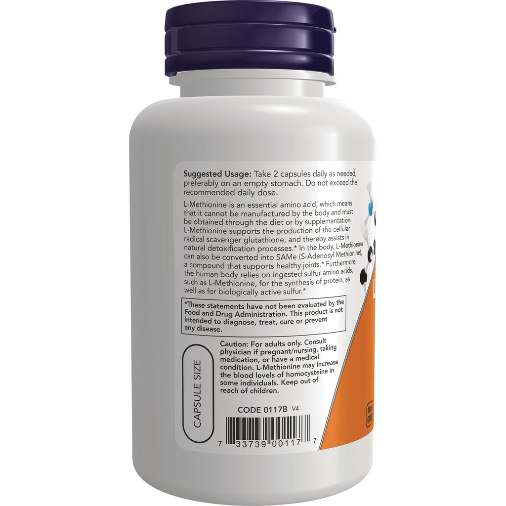 NWF833 | back label of white supplement bottle showing suggested usage, caution text and barcode - Thumbnail