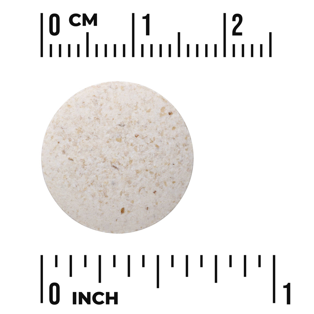 SW843 | Round beige tablet with size scale - Thumbnail