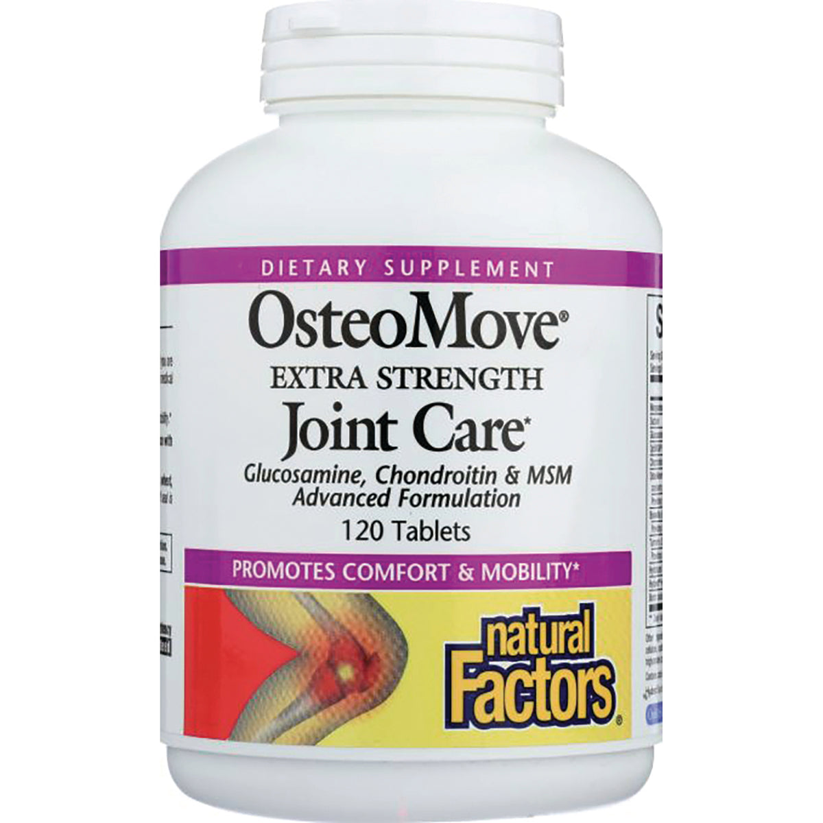 NFC115 | OsteoMove Extra Strength Joint Care bottle 120 tablets with natural Factors label