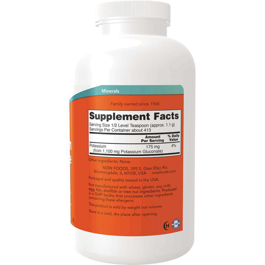 NWF114 | Back label with Supplement Facts panel and ingredient and usage text on white bottle - Thumbnail