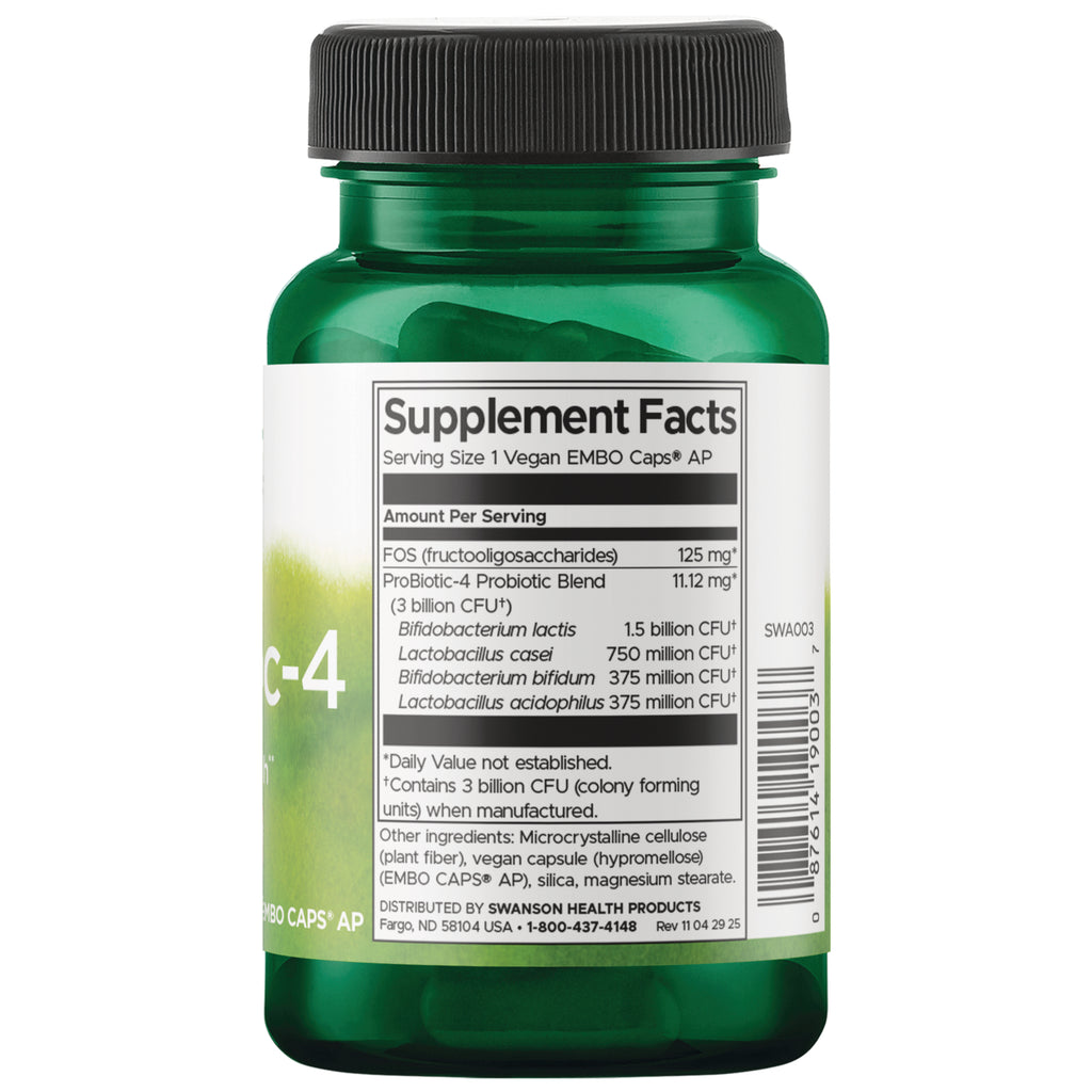 SWA003 | Back label with Supplement Facts - Thumbnail