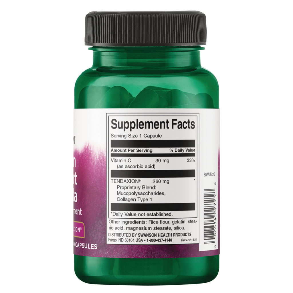 SWU725 | Back label with Supplement Facts panel and ingredients - Thumbnail