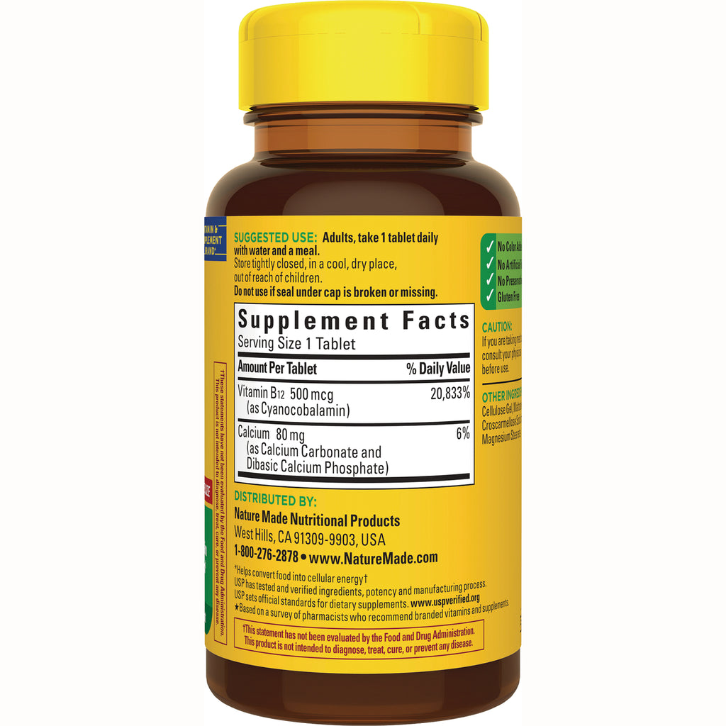 NTM174 | back of brown supplement bottle showing Supplement Facts panel and label information - Thumbnail