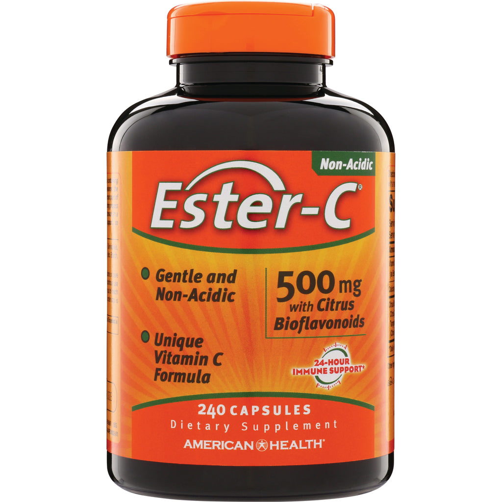 AM089 | American Health Ester-C 500 mg with Citrus Bioflavonoids, 240 capsules - Thumbnail