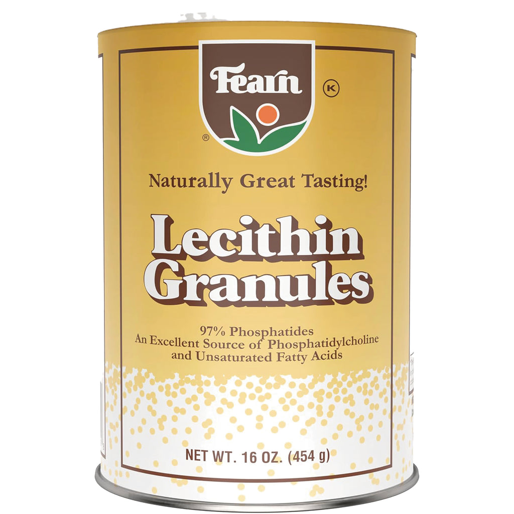 FRN003 | Fearn Lecithin Granules 16 oz can front label reading Lecithin Granules and 97% Phosphatides - Thumbnail