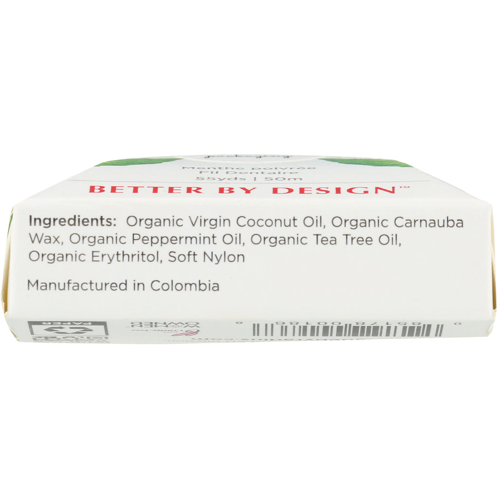 RAD021 | back of white box showing ingredients list including Organic Virgin Coconut Oil and Manufactured in Colombia - Thumbnail