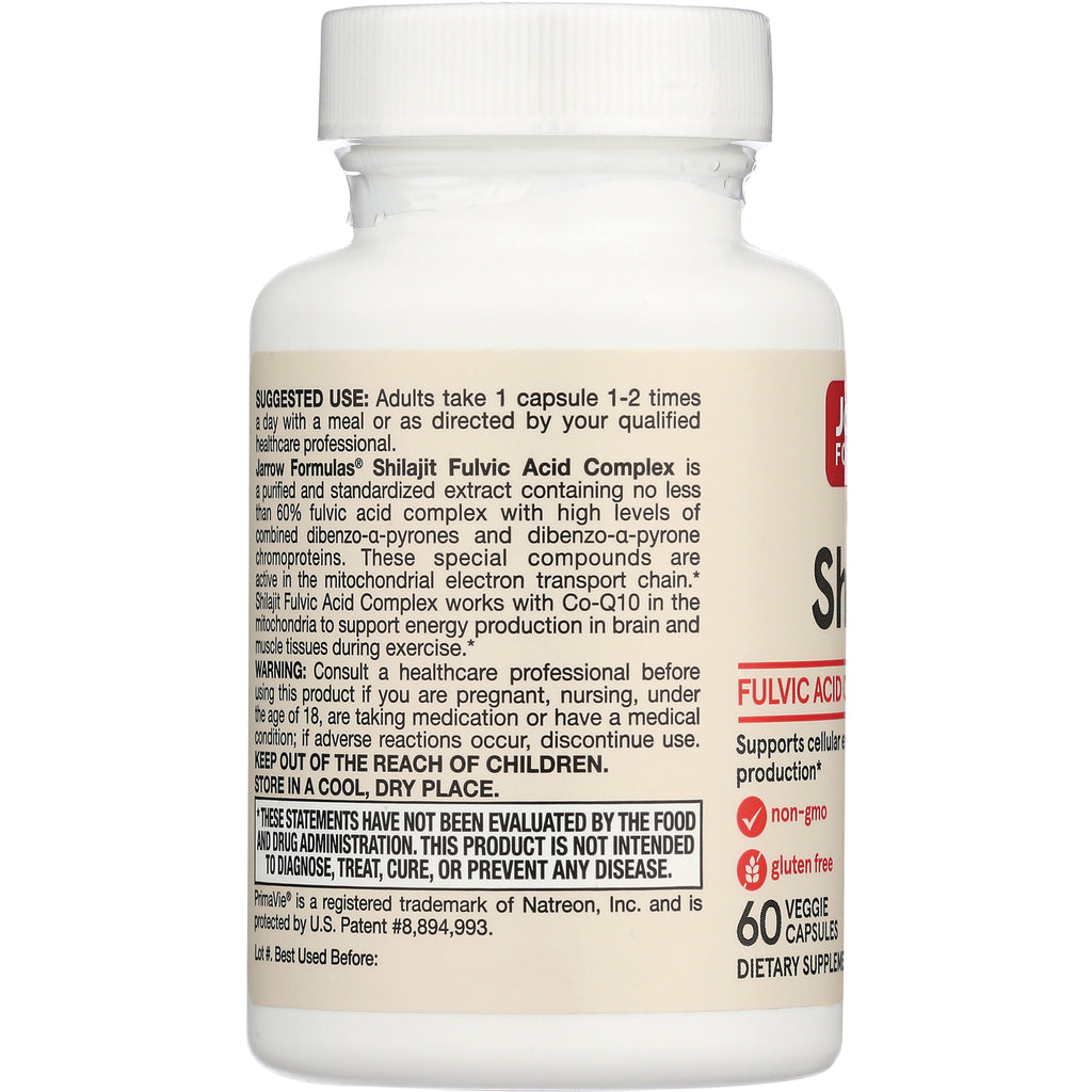 JR243 | Back label of white supplement bottle showing suggested use, warnings, and FDA disclaimer - Thumbnail