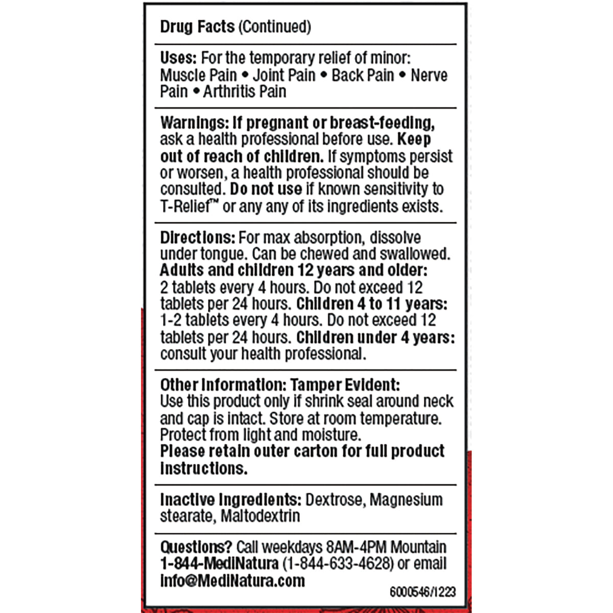 T-Relief Arnica + 12