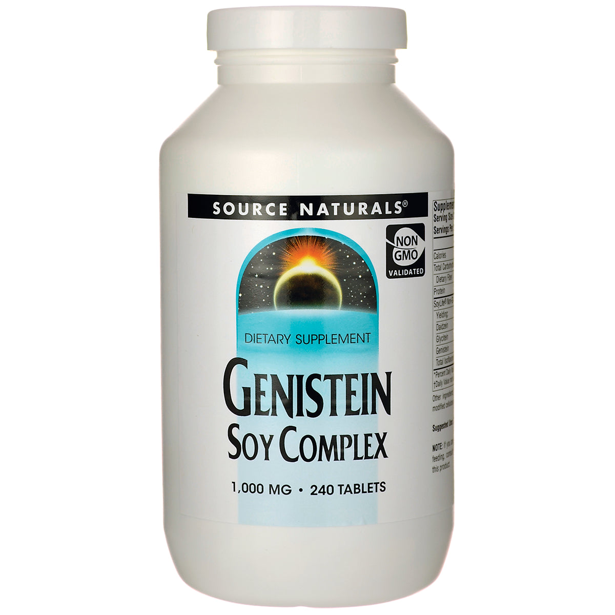 SN787 | Source Naturals Genistein Soy Complex dietary supplement, 1,000 mg, 240 tablets