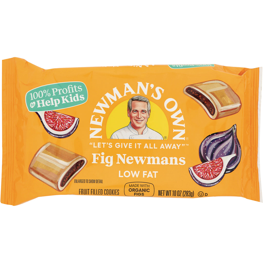 NWM029 | Newmans Own Fig Newmans low fat fruit-filled cookies package with portrait and fig illustrations - Thumbnail