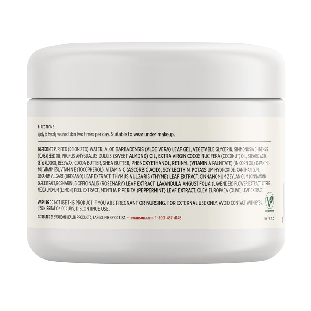 SW1796 | Ingredients, directions, and warning text panel for skin product - Thumbnail