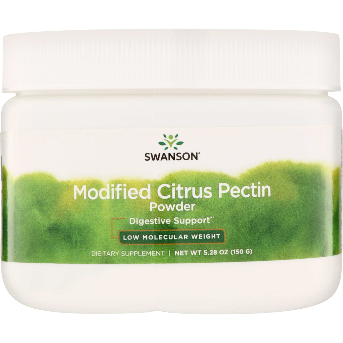 SWU698 | Swanson Modified Citrus Pectin Powder, Digestive Support, Low Molecular Weight, 5.28 oz