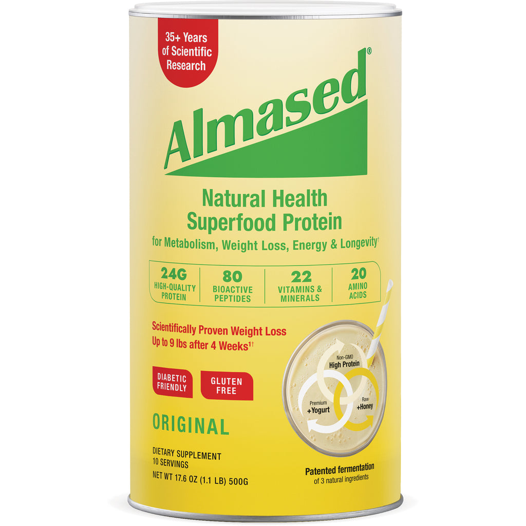 ALM001 | Almased Natural Health Superfood Protein Original canister, 500 g - Thumbnail