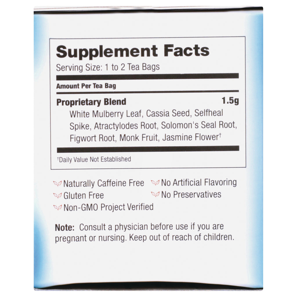 BVT002 | Back panel showing Supplement Facts with proprietary blend ingredients and product claims - Thumbnail