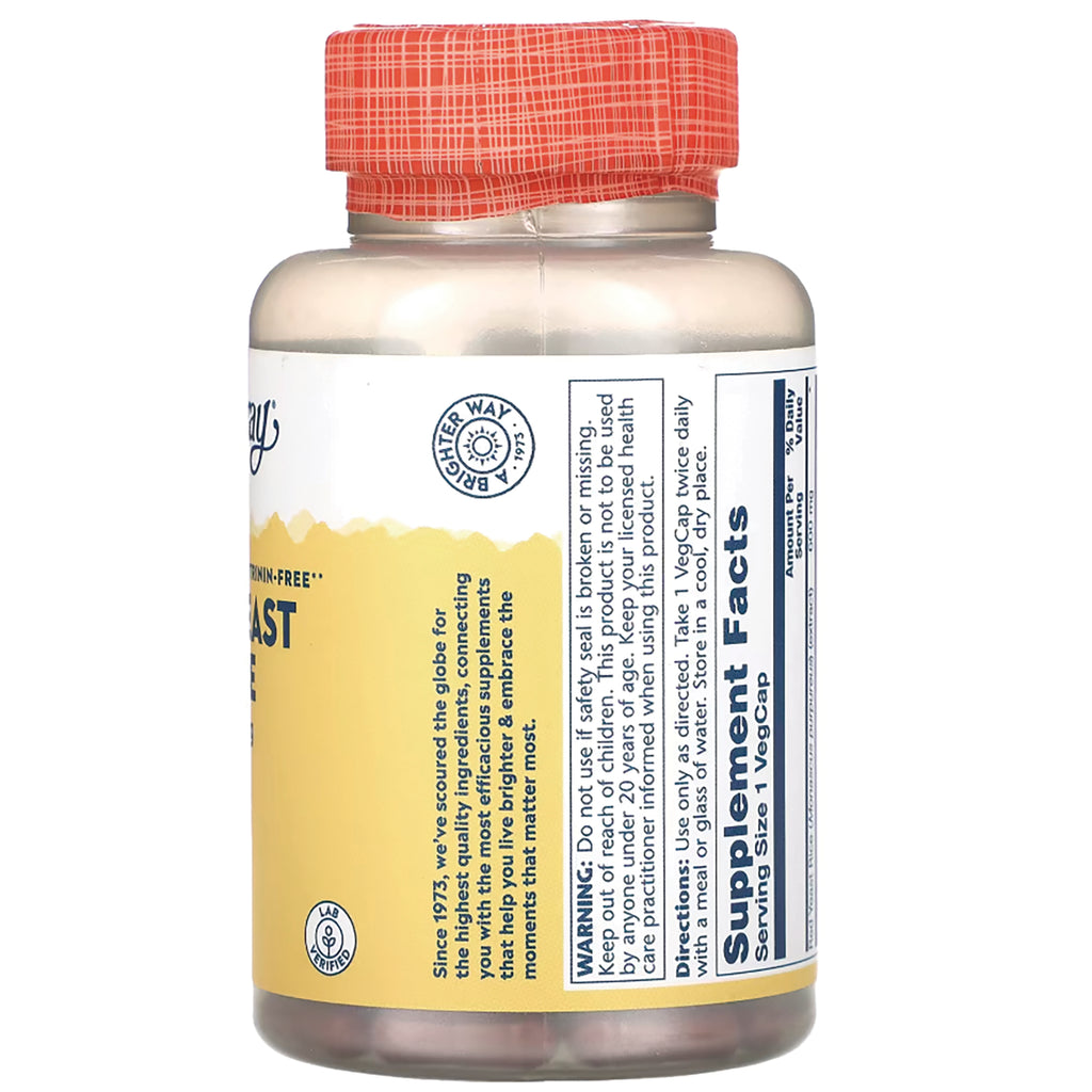 SLR216 | Back label showing Supplement Facts panel and directions on supplement bottle - Thumbnail