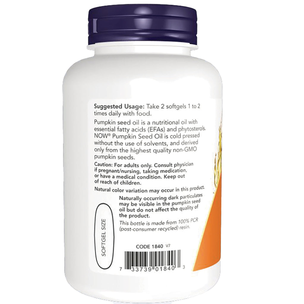 NWF377 | Back label of white supplement bottle showing suggested usage, caution statements and barcode - Thumbnail