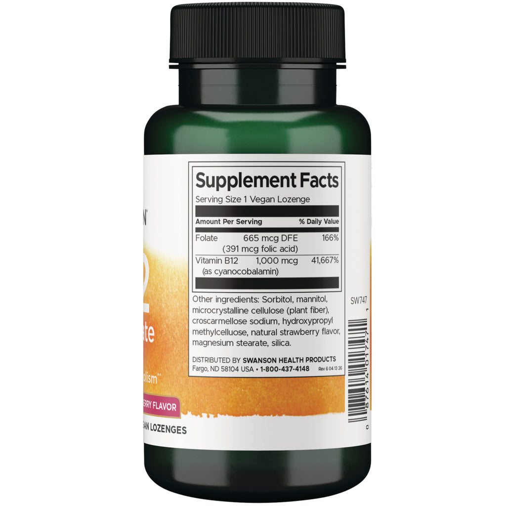 SW747 | Back label with Supplement Facts - Thumbnail