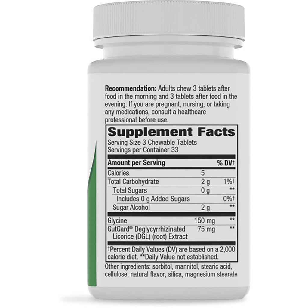 ET074 | back of brown supplement bottle showing Supplement Facts panel, ingredients, and dosage directions - Thumbnail